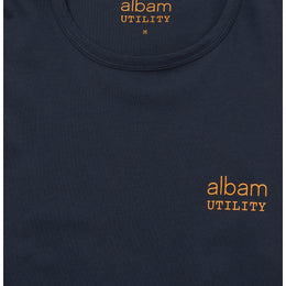 Utility Long Sleeve Graphic T-Shirt in Navy