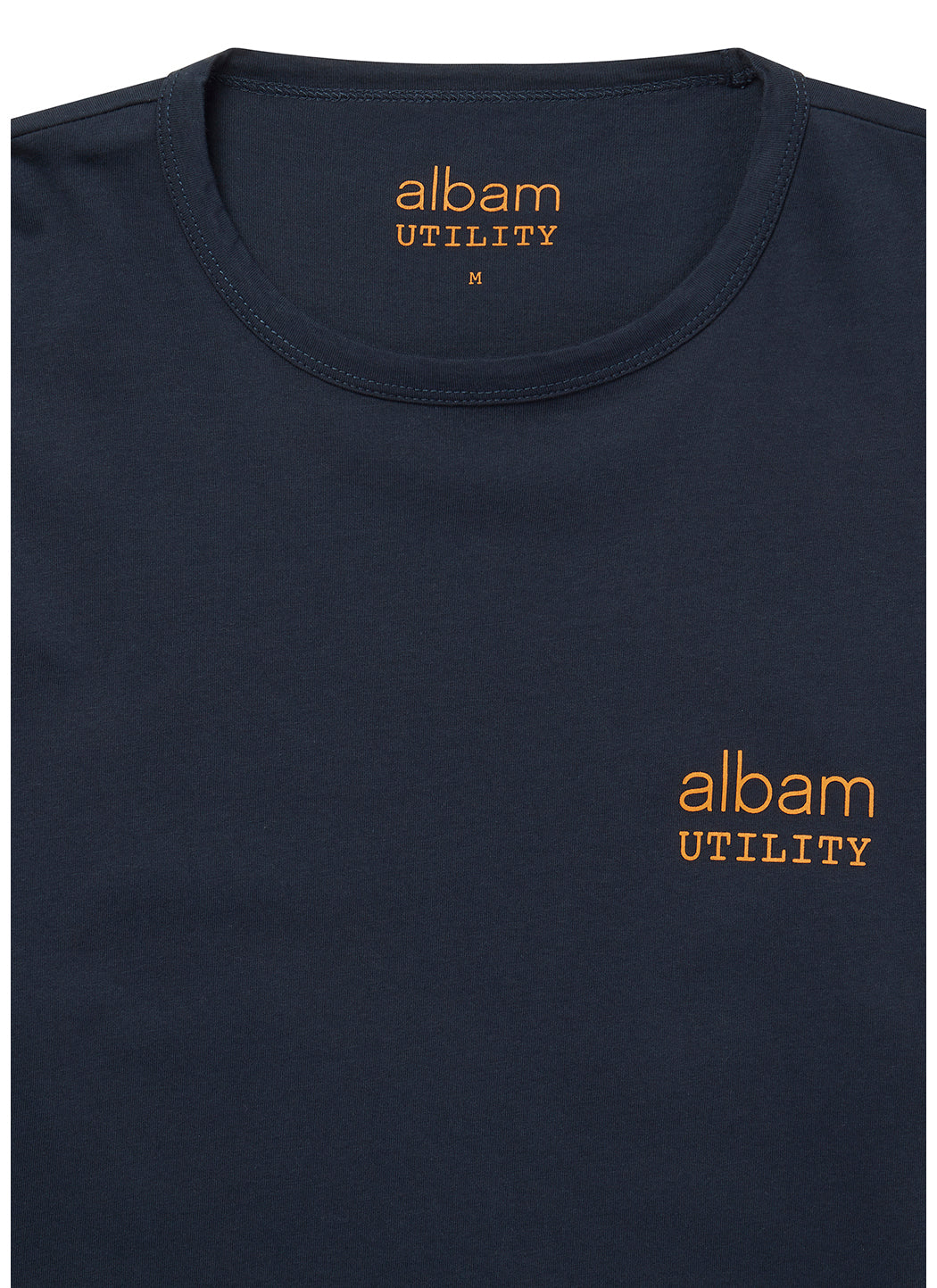 Utility Long Sleeve Graphic T-Shirt in Navy