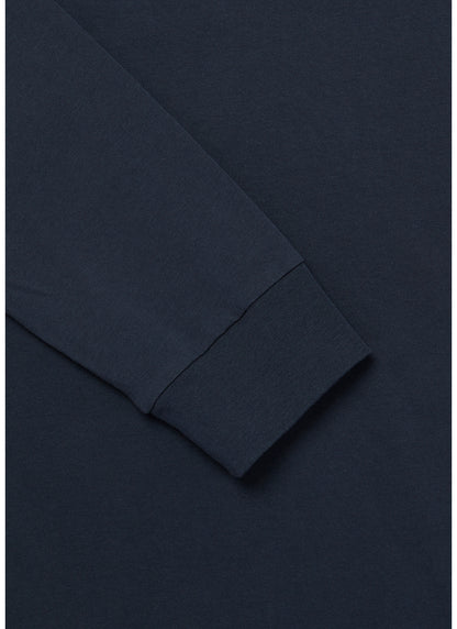 Utility Long Sleeve Graphic T-Shirt in Navy