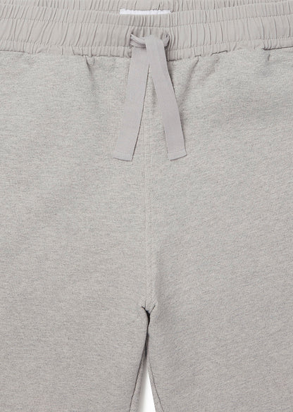 Tor Sweat Short in Grey Marl