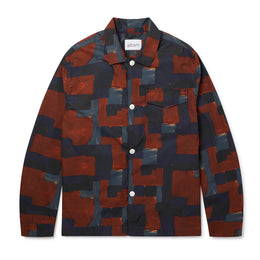 Camo Kennedy Overshirt in Camo Print