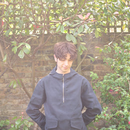 Flax Smock in Stone