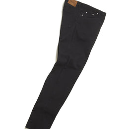 Regular Fit Selvedge Jeans in Black