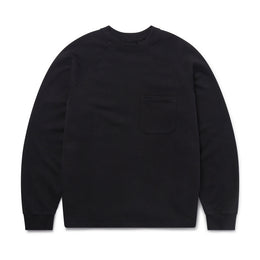 Motormans Pigment Dyed Sweatshirt in Black