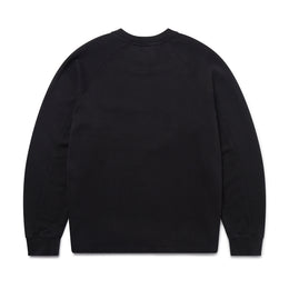 Motormans Pigment Dyed Sweatshirt in Black