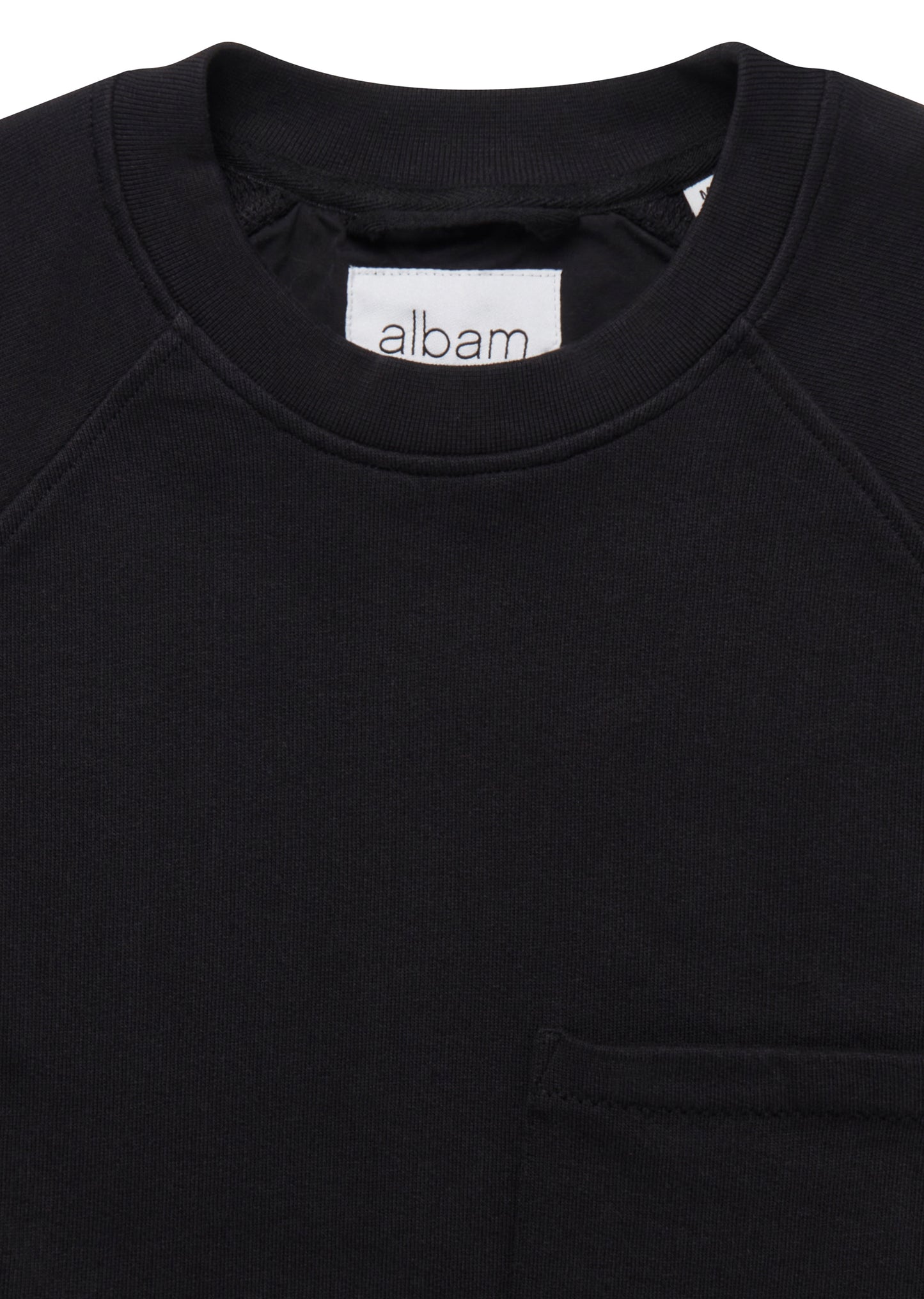 Motormans Pigment Dyed Sweatshirt in Black