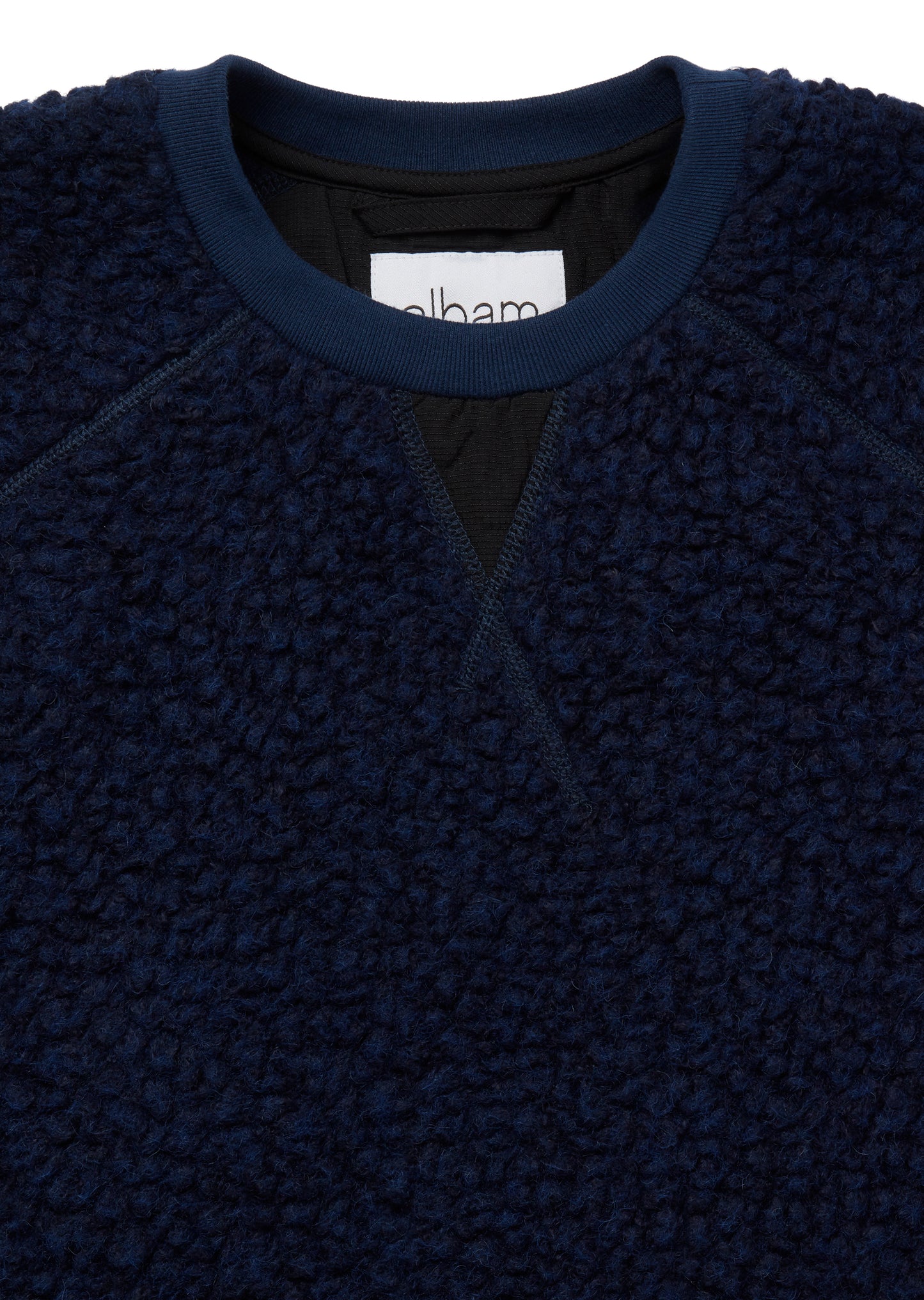 Sherpa Fleece Pullover in Bright Blue