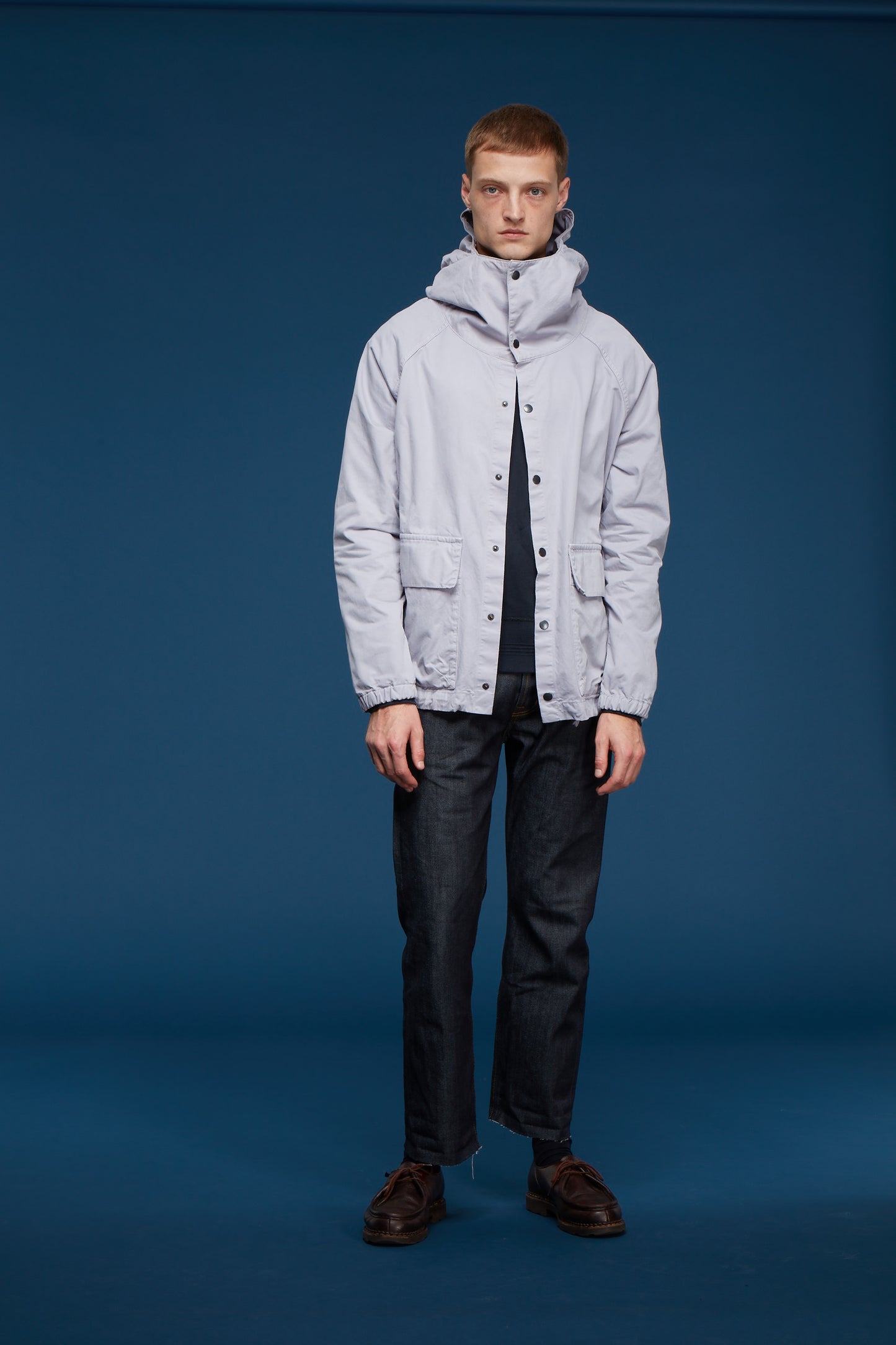 Smock Jacket in Blue