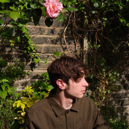 Sanded Canvas Work Shirt in Fern