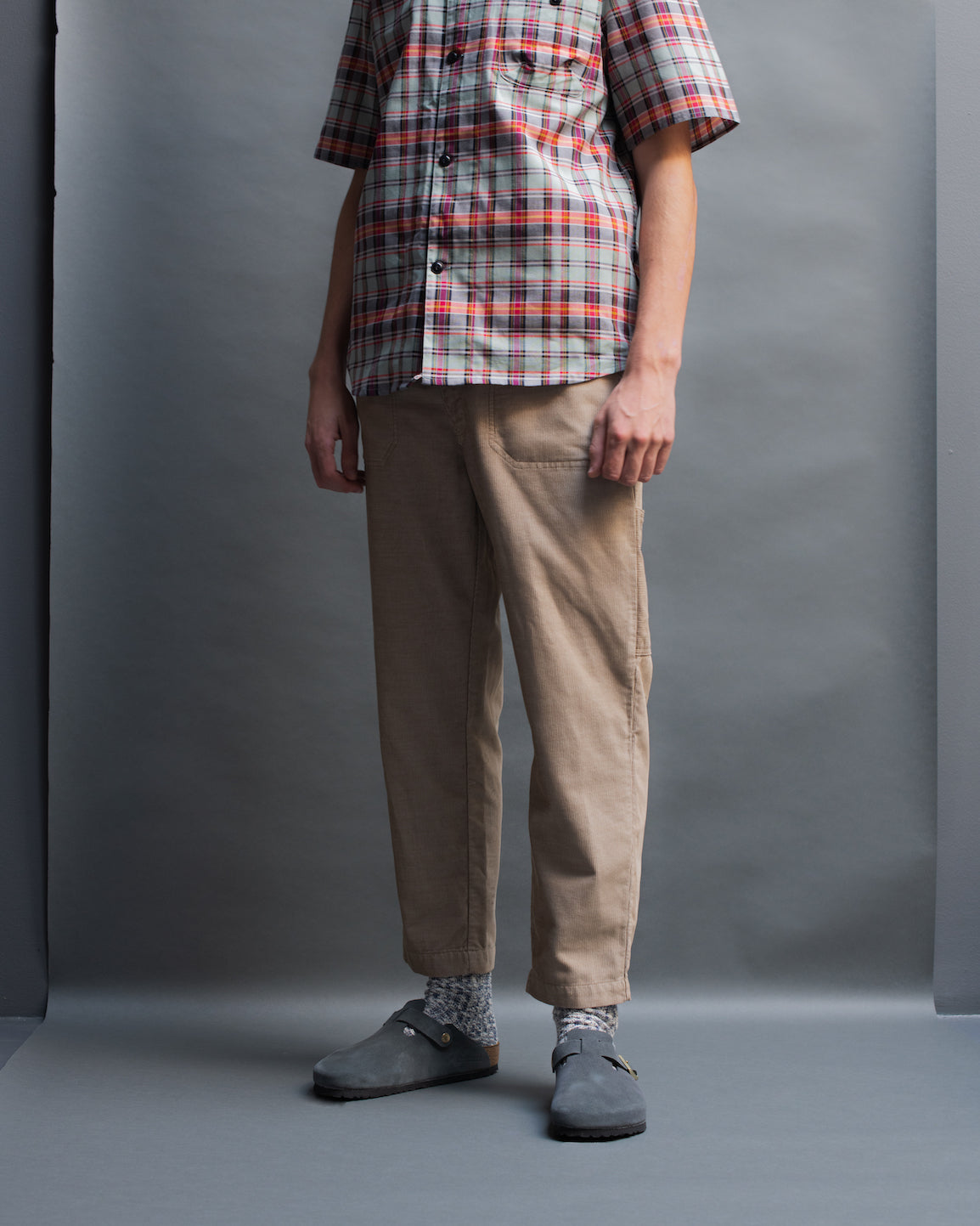 Workwear Trouser in Mushroom