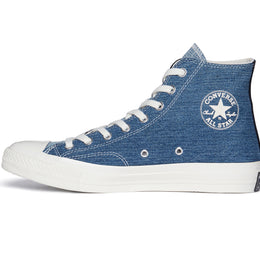 Chuck 70 Hi in Dark Denim / Light Denim / Egret