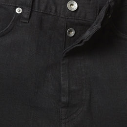 Regular Fit Selvedge Jeans in Black