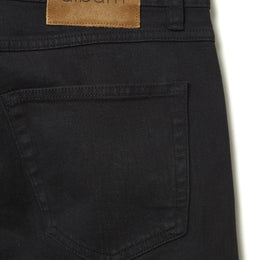 Regular Fit Selvedge Jeans in Black