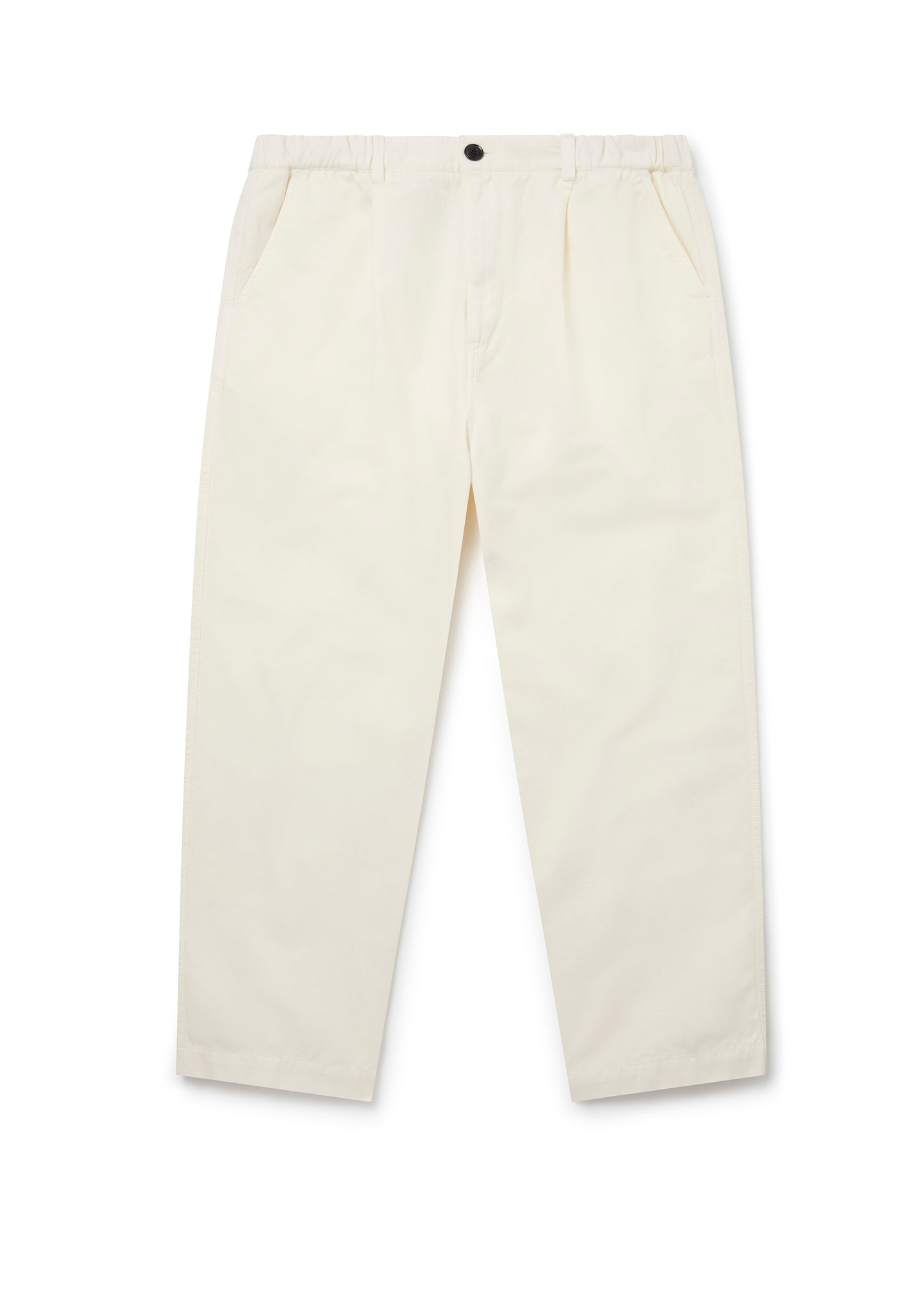 Loose Trousers in Off-White