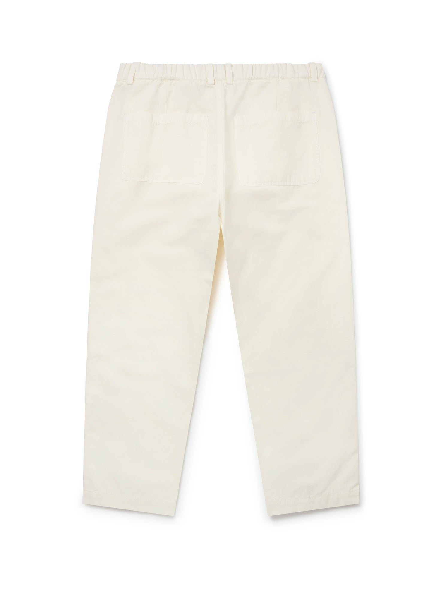 Loose Trousers in Off-White