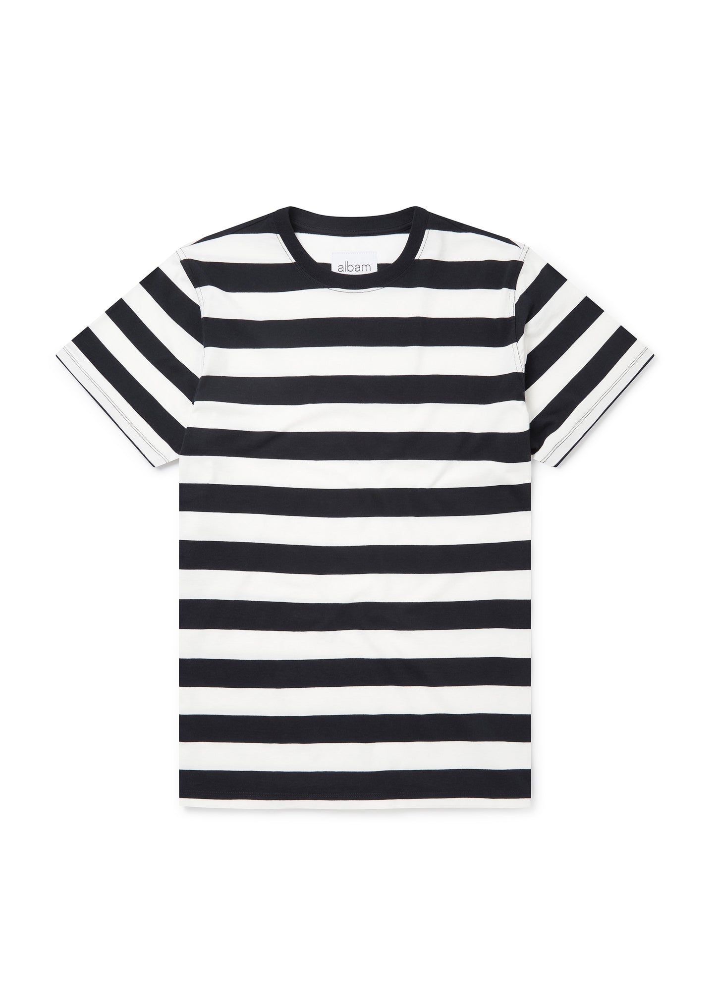 Picasso Stripe T-Shirt in Navy/Off-White