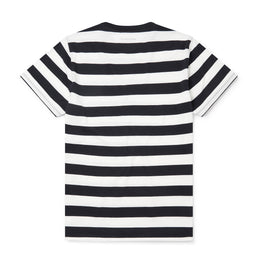 Picasso Stripe T-Shirt in Navy/Off-White